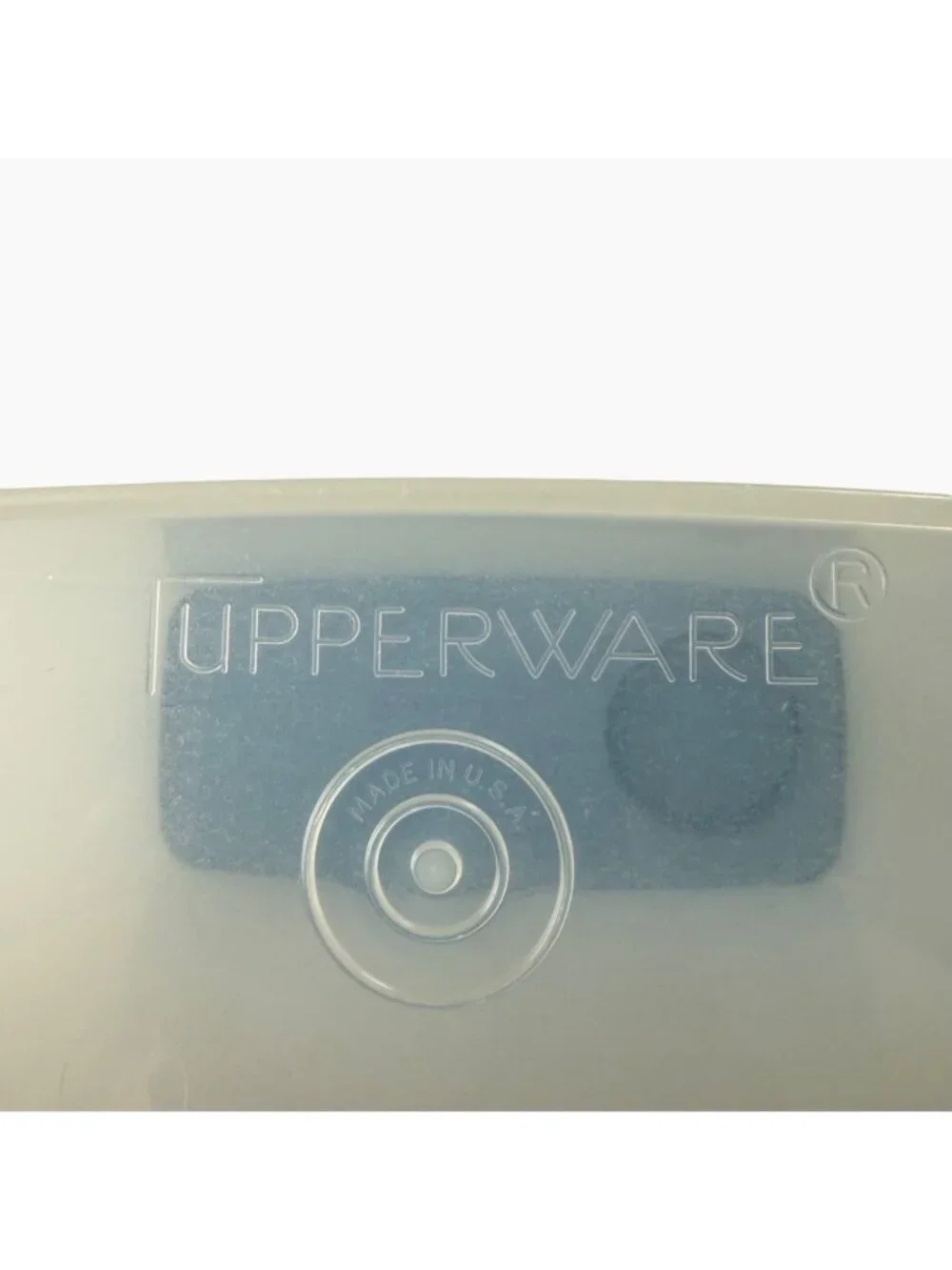 Vintage Tupperware Cereal Keeper 13 Cup #469 Bold N Blue Flip Top Lid 470 471